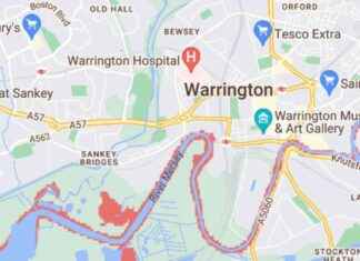 Future Flooding Risk Map of Warrington – 2030 Predictions news-18082024-102026