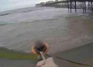 Woman Rescued from Sea After Falling off Wall in Liverpool – Dramatic Incident Captured news-30082024-001409