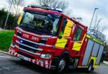 firefighters-respond-to-two-car-crash-on-m6-near-warrington