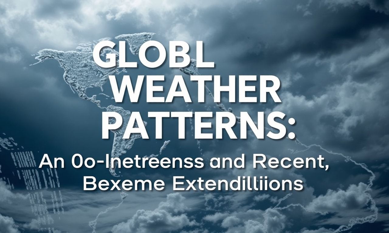 Global Weather Patterns: A Deep Dive into Recent Extreme Conditions Global Weather Patterns: An In-depth Look at Recent Extreme Conditions