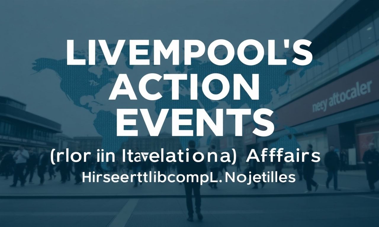 Liverpool’s Response to Global Events: A Local Perspective on International Developments Liverpool's Reaction to Global Events: A Local View on International Affairs