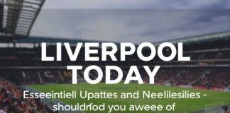 Liverpool Today: Key Updates and Headlines You Need to Know Liverpool Today: Essential Updates and Headlines You Should Be Aware Of