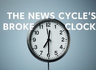 The News Cycle’s Broken Clock: My 20-Year Battle with the 24-Hour Grind The News Cycle's Broken Clock: My 20-Year Struggle with the 24-Hour Grind