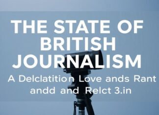 The State of British Journalism: A Love Letter and a Rant The State of British Journalism: A Declaration of Love and a Rant