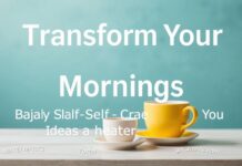 Transform Your Mornings: Daily Self-Care Ideas for a Brighter You Transform Your Mornings: Daily Self-Care Ideas for a Better You