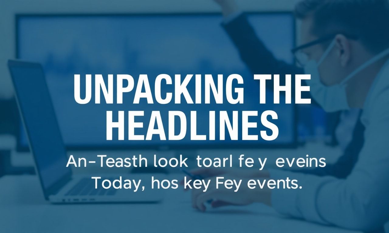 Unpacking the Headlines: A Deep Dive into Today’s Key Events Unpacking the Headlines: An In-depth Look at Today's Key Events