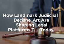 How Landmark Judicial Decisions Are Shaping Legal Platforms Today How Landmark Judicial Decisions Are Shaping Legal Platforms Today