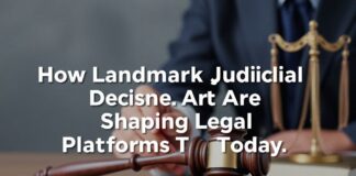 How Landmark Judicial Decisions Are Shaping Legal Platforms Today How Landmark Judicial Decisions Are Shaping Legal Platforms Today